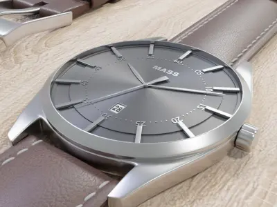 Fictional Watch 3D model