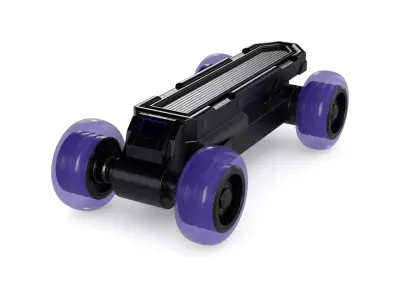 Off road Skateboard 3D model get