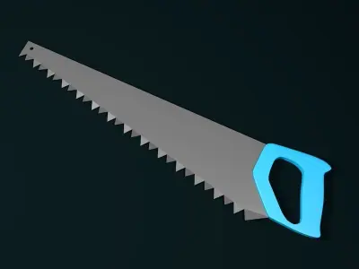 Repair tool hand saw  Free models Free 3D model