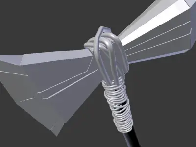 Stormbreaker wrath of gods melee weapon 3D model