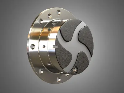 Planetary Gear Carrier 3D model
