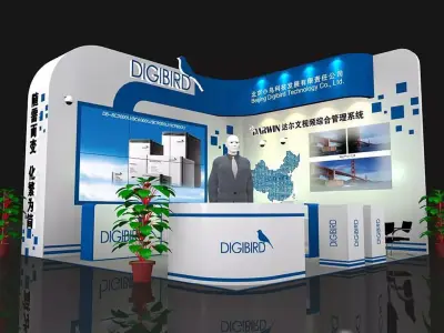 Exhibition - Area - 6X6-3DMAX2010-04 3D model