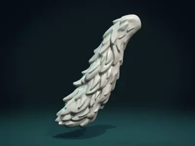 Wolf Tail II 3D print model