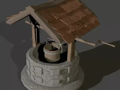 water well Free 3D model