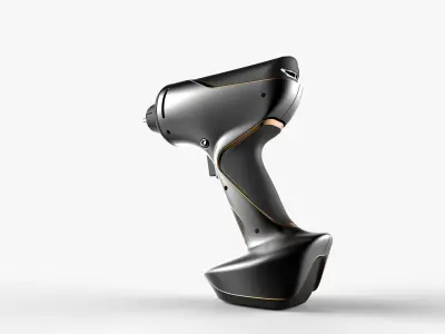 Drill robotic vacuum cleaner 3D model