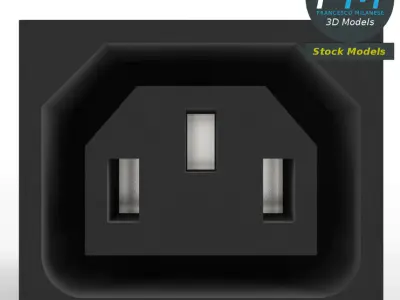 Power outlet socket 3D model