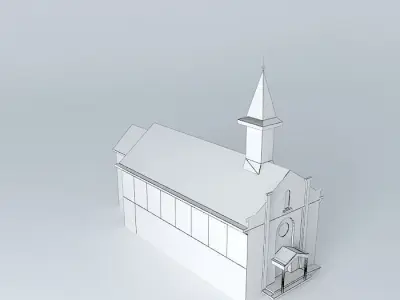 Queen of the Apostles parish Free 3D model