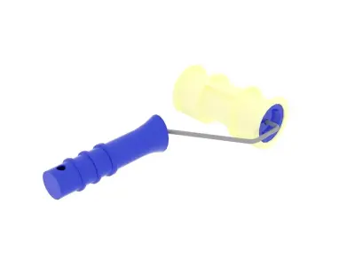 Brick Embossed Paint Roller 3D model