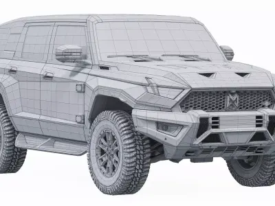 Dongfeng Mengshi 917 3D model