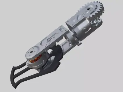 Tilt arm component 3D model