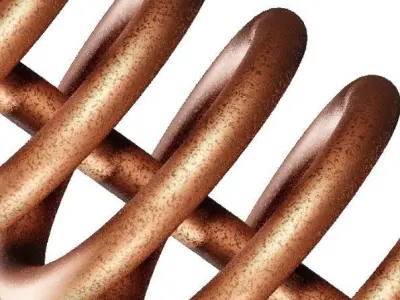 Rusty Gyser Heating Coil 3D model