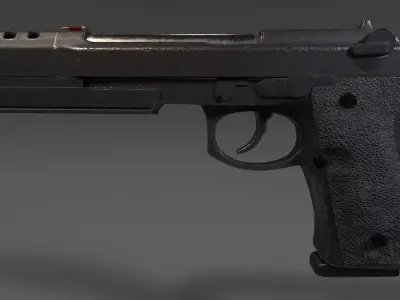Custom Beretta 3D model