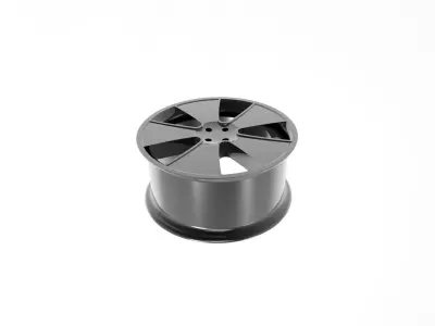 Rims Renault Clio Low-poly 3D model