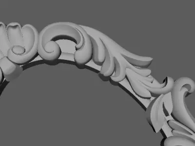 mirror 3d model for cnc machines 3D model