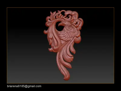 Eagle Pendant Jewelry 3D print model
