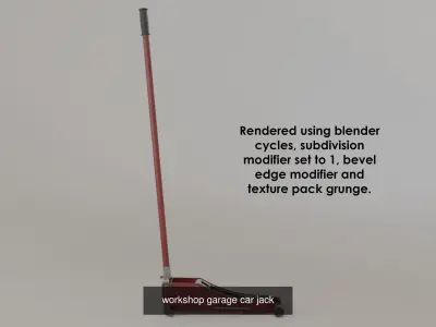 Garage tool set 3D Model Pack