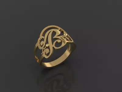 Women Ring 3D print model