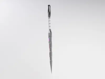 3D MODEL E4 Kunai Bomb 3D model