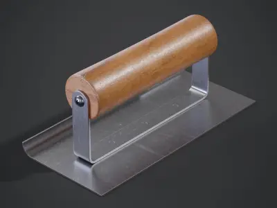 Step Trowel Inside Edge 3D model