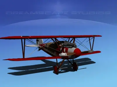 Albatross DIII Fighter 3D model