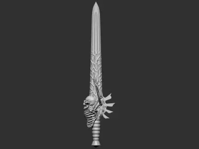 5 fantasy swords 3d printable 3D print model
