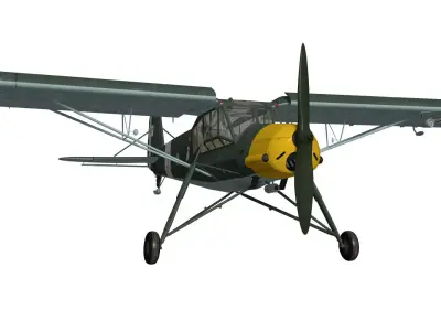 fieseler fi 156 storch C-2 3D model