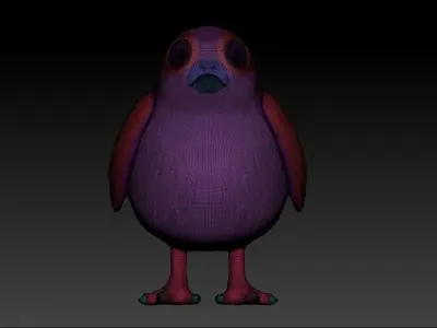 Star Wars Porg Free 3D model