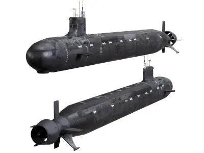  USS Oregon SSN-793 Virginia-Class Submarine 