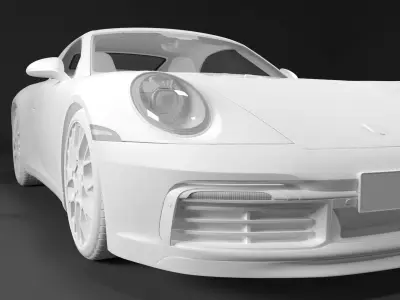 free luxury car 3d model vol05 Free 3D model