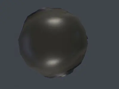 Elno DH-586 France Tank Crew Helmet Low-poly 3D model