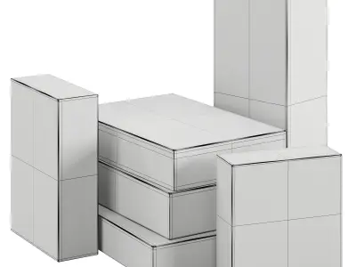 Board Games Pack 3 3D model