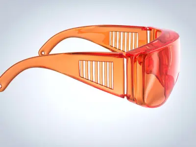 Laser Safety Glasses 3D model
