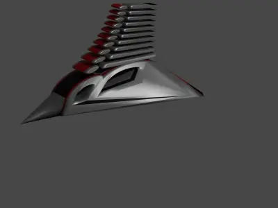 space craft Low-poly 3D model purchase