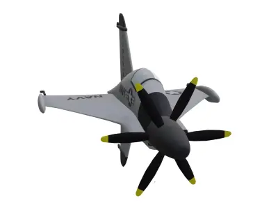 Convair XFY-1 Pogo Low-poly 3D model purchase