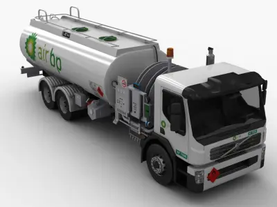 Fueler Volvo FE220 3D model
