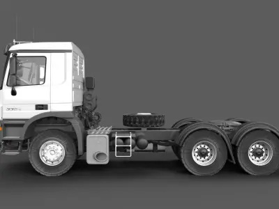 Mercedes benz actros 3354 3D model