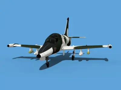 Aero Vodochody L-39C Albatross Russia 2 3D model