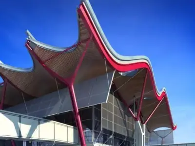 Modern Shopping Mall Scene 3D model