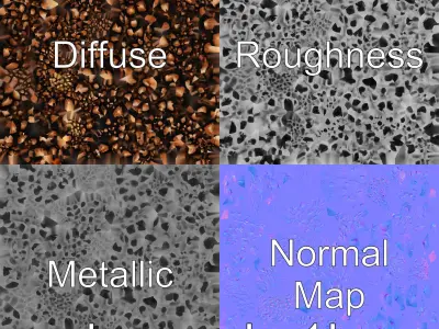 Pencil Urchin Model with Cylindrical Spines Low-poly 3D model