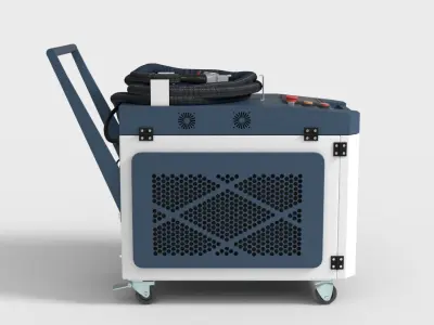 LASER CLEANING MACHINE Low-poly 3D model