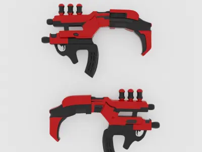 SCIFI GUN Free 3D model purchase