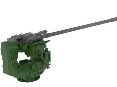 Sentinel RWS Remote Weapon Station turret 3D model