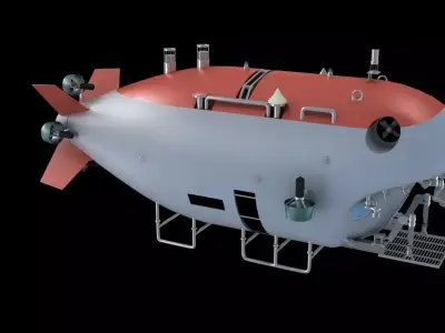 Submarines 3D model