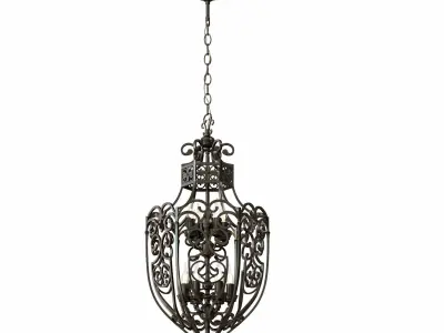 Chiaro chandelier 3D model purchase