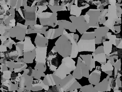 White Futuristic Gun 3D model purchase