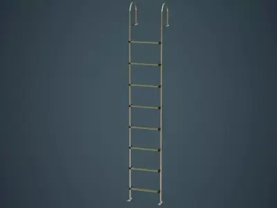 Ladder 3A Low-poly 3D model