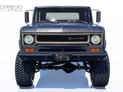 International Harvester Travelette Dually 3D model