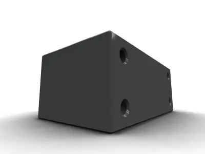 DSG50H metal piece 3D model