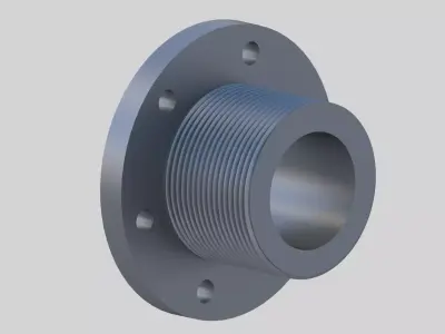 Flange 3D print model