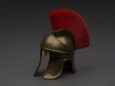 Roman Helmet 3D model buy